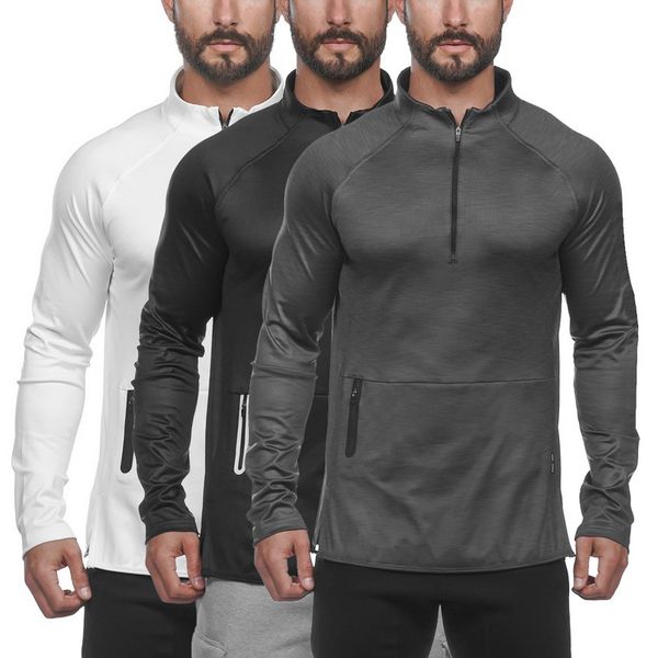 heflashor 2019 new men stand collar zipper fashion sweatshirt slim joggers long sleeve pullovers autumn solid sporting, Black
heflashor 2019 new men stand collar zipper fashion sweatshirt slim joggers long sleeve pullovers autumn solid sporting, Black