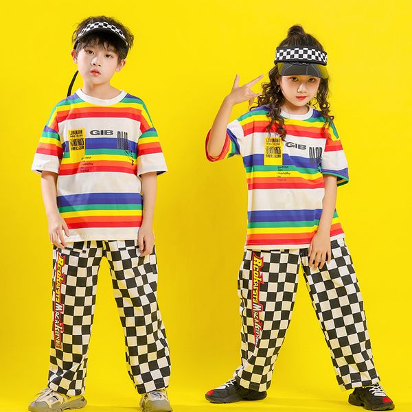 22 children hip hop clothes kids dancing costume for girls boys jazz dance ballroom competition concert stage outfit streetwear, Black;red
22 children hip hop clothes kids dancing costume for girls boys jazz dance ballroom competition concert stage outfit streetwear, Black;red