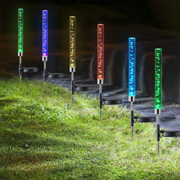 solar garden stake lights outdoor solar acrylic bubble rod lamp rgb color changing pathway lights for lawn yard patio backyard decoration
solar garden stake lights outdoor solar acrylic bubble rod lamp rgb color changing pathway lights for lawn yard patio backyard decoration