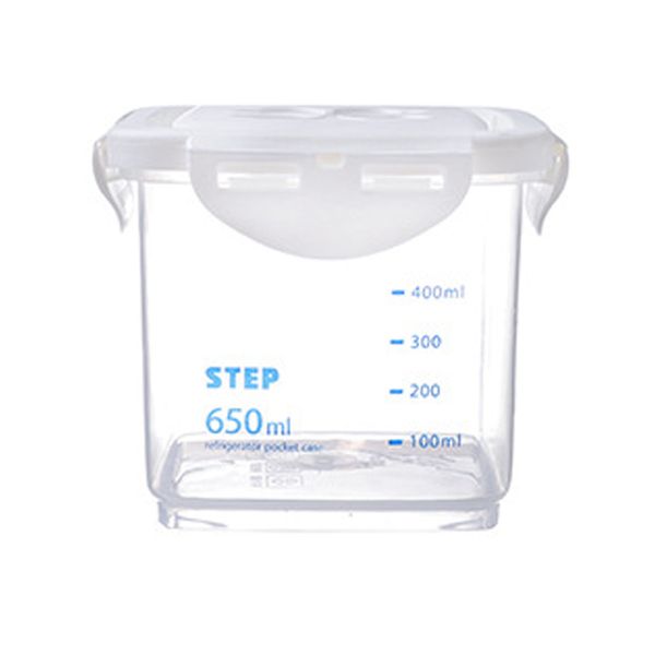 seal storage tank with scale marks square sealed household grain transparent healthy eco-friendly box kitchen 650m
seal storage tank with scale marks square sealed household grain transparent healthy eco-friendly box kitchen 650m
