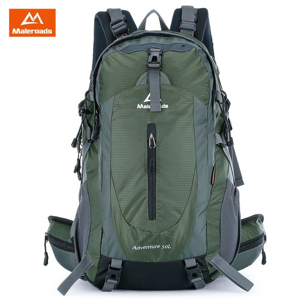 maleroads 50l outdoor sports backpack with rain cover waterproof nylon hiking camping travel luggage bike rucksack bag men women
maleroads 50l outdoor sports backpack with rain cover waterproof nylon hiking camping travel luggage bike rucksack bag men women
