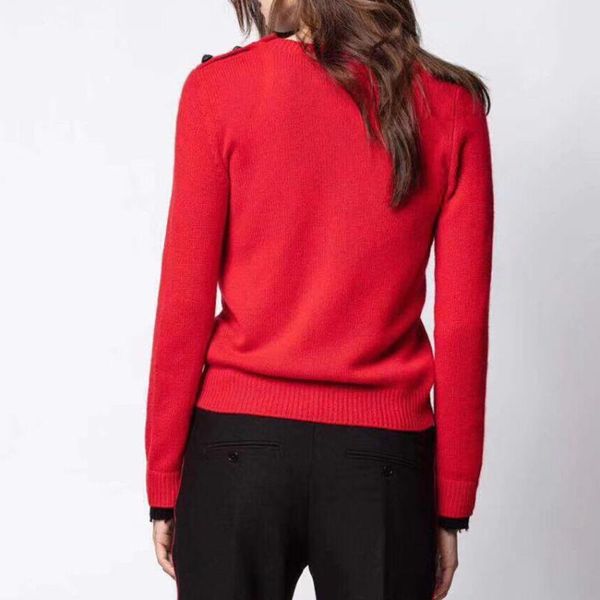 women's knit 100% cashmere sweater o-neck letter embroidered long sleeve 2020 autumn winter lady clothing pull, White;black
women's knit 100% cashmere sweater o-neck letter embroidered long sleeve 2020 autumn winter lady clothing pull, White;black