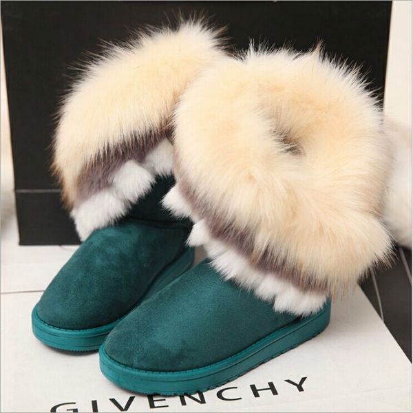 fashion ankle boots women winter snow boots suede faux fur female waterproof snow slip-on shoes zapatos mujer y12-28, Black
fashion ankle boots women winter snow boots suede faux fur female waterproof snow slip-on shoes zapatos mujer y12-28, Black