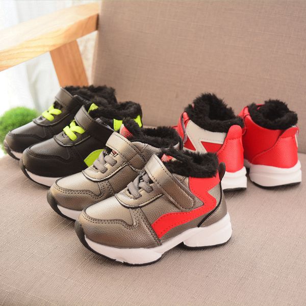 2018 winter baby boys and girls sports shoes fashion casual shoes plush keep warm kids cotton soft sneakers, Black
2018 winter baby boys and girls sports shoes fashion casual shoes plush keep warm kids cotton soft sneakers, Black