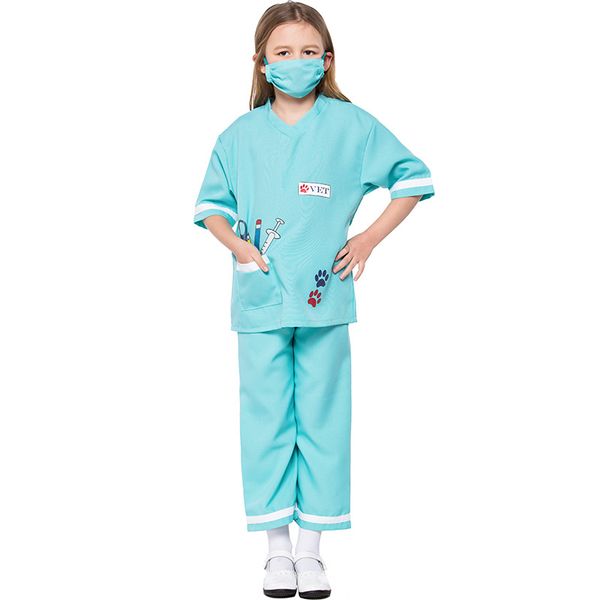 girls veterinarian profession cosplay custome halloween for kids role play, Black;red
girls veterinarian profession cosplay custome halloween for kids role play, Black;red