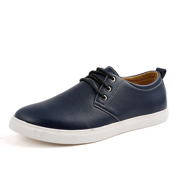 men's leather casual shoes classic male lace up flats black blue men flat heel sneakers
men's leather casual shoes classic male lace up flats black blue men flat heel sneakers