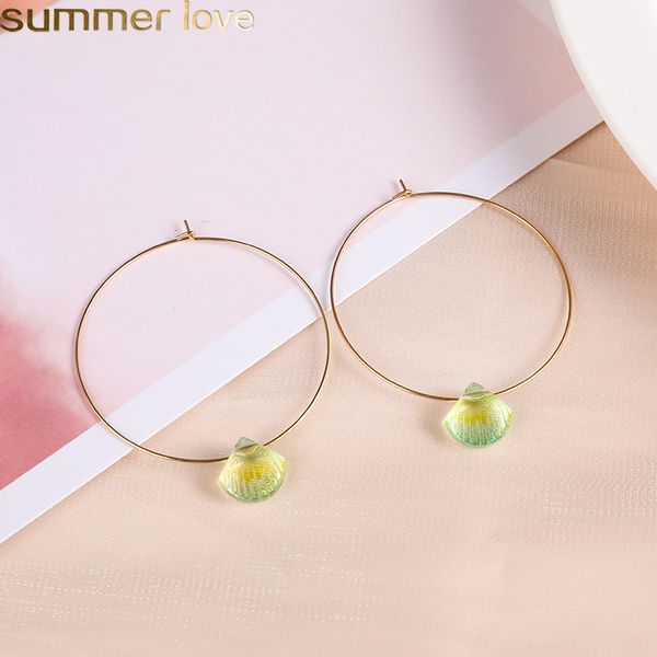 new trendy hoop earrings light weight glass crystal bead dangle earring for women design jewelry summer love, Golden;silver
new trendy hoop earrings light weight glass crystal bead dangle earring for women design jewelry summer love, Golden;silver
