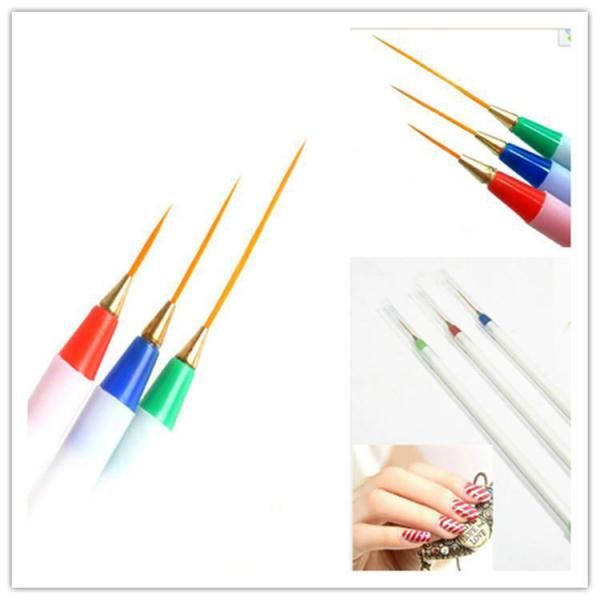 3pcs nail art brush acrylic drawing striping dotting painting liner design uv gel pen manicure tool kit
3pcs nail art brush acrylic drawing striping dotting painting liner design uv gel pen manicure tool kit