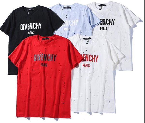 street wear europe paris fashion men t-shirts high qualit big broken hole cotton abd givenchy tshirt casual women tee t-shirt s-2xl, White;black
street wear europe paris fashion men t-shirts high qualit big broken hole cotton abd givenchy tshirt casual women tee t-shirt s-2xl, White;black