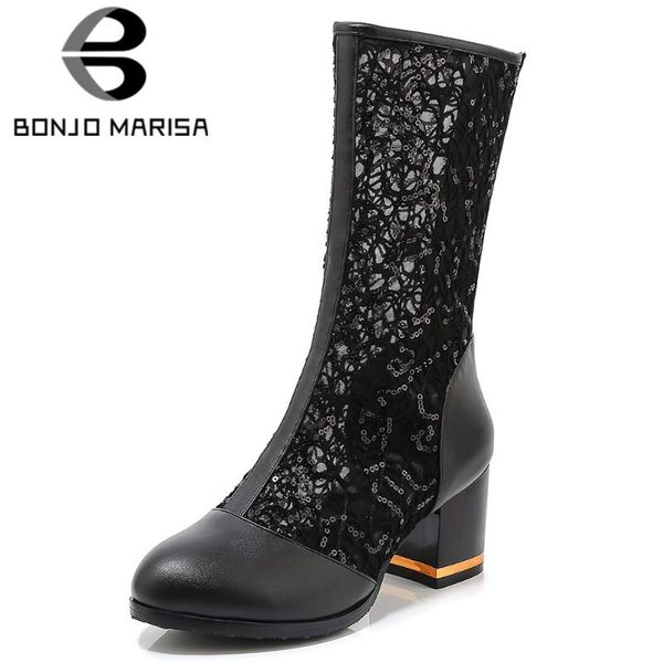 bonjomarisa new 33-43 ladies elegant light summer boots breathable mid-calf mesh boots women 2020 high heels shoes woman, Black
bonjomarisa new 33-43 ladies elegant light summer boots breathable mid-calf mesh boots women 2020 high heels shoes woman, Black