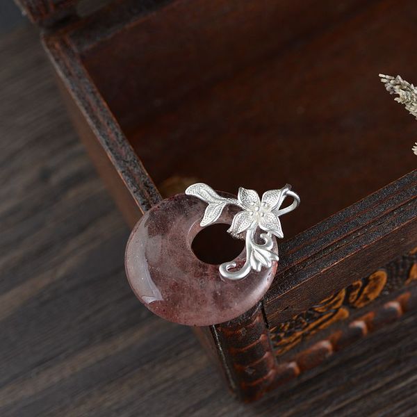 fashion-flower pendant 925 silver pure hang round pink stone original s925 thai silver pendants women for jewelry making
fashion-flower pendant 925 silver pure hang round pink stone original s925 thai silver pendants women for jewelry making