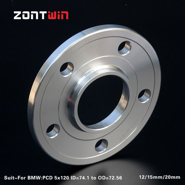 2pcs 12/15/20mm wheel spacer adapters pcd 5x120 cb: id=74.1mm to od=72.56mm suit for e39 x5 x6 e70 e71 e72
2pcs 12/15/20mm wheel spacer adapters pcd 5x120 cb: id=74.1mm to od=72.56mm suit for e39 x5 x6 e70 e71 e72