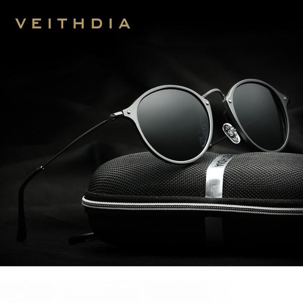 veithdia brand fashion sun glasses polarized coating mirror driving sunglasses round male eyewear for men women 6358 mx190723, White;black
veithdia brand fashion sun glasses polarized coating mirror driving sunglasses round male eyewear for men women 6358 mx190723, White;black