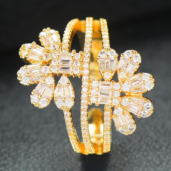godki 2020 charm trendy baguette cut statement stackable rings for women cubic zircon finger rings beads ring boho beach jewelry, Slivery;golden
godki 2020 charm trendy baguette cut statement stackable rings for women cubic zircon finger rings beads ring boho beach jewelry, Slivery;golden