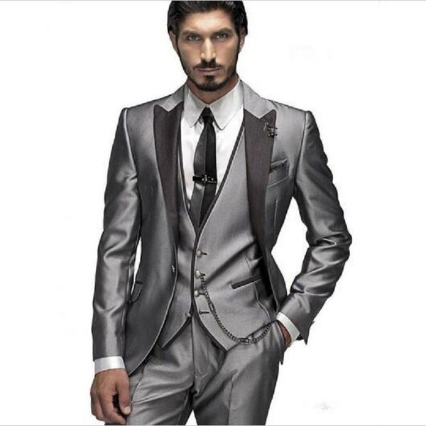elegant formal 3pieces slim groom wedding tuxedos men suit spring mens prom wear dress groomsman party suits (jacket+pants+vest, White;black
elegant formal 3pieces slim groom wedding tuxedos men suit spring mens prom wear dress groomsman party suits (jacket+pants+vest, White;black
