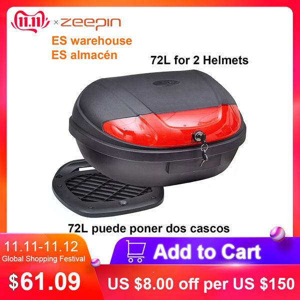 es warehouse 72l motorcycle case waterproof motor trunk box for 2 helmets motorbike rear storage luggage tool box black
es warehouse 72l motorcycle case waterproof motor trunk box for 2 helmets motorbike rear storage luggage tool box black
