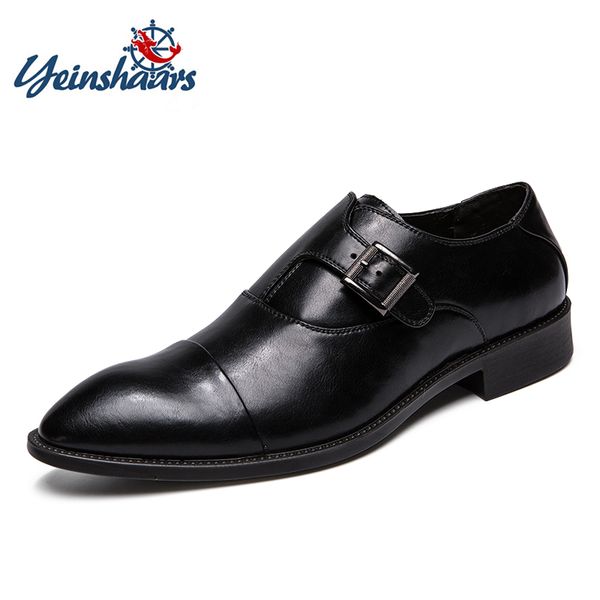 yeinshaars size 38-47 mens casual england male pointed toe business leather shoes light weight breathable anti-slip dress shoes, Black
yeinshaars size 38-47 mens casual england male pointed toe business leather shoes light weight breathable anti-slip dress shoes, Black