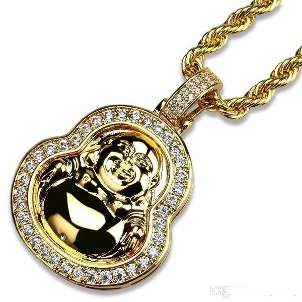 hip hop men necklace copper gold silver color plated micro pave cz stone maitreya pendant necklace rope chains 24inch
hip hop men necklace copper gold silver color plated micro pave cz stone maitreya pendant necklace rope chains 24inch