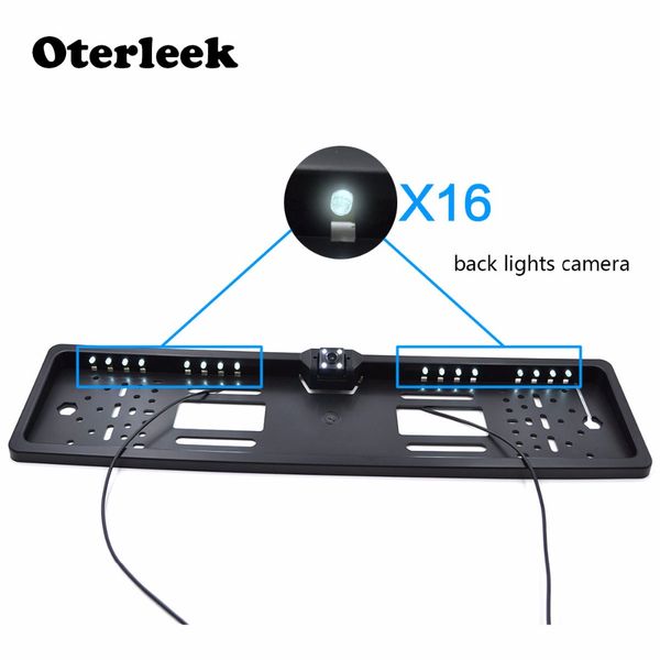waterproof car license plate frame rear view camera 16 led night vision vehicle camera backup with backlights
waterproof car license plate frame rear view camera 16 led night vision vehicle camera backup with backlights