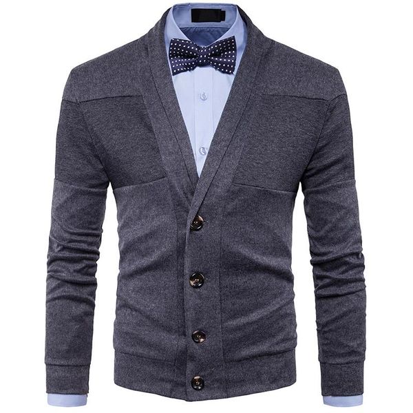 2018 autumn winter clothes new men's fashion casual sweater british retro v-neck cardigan men slim sweater jacket, White;black
2018 autumn winter clothes new men's fashion casual sweater british retro v-neck cardigan men slim sweater jacket, White;black