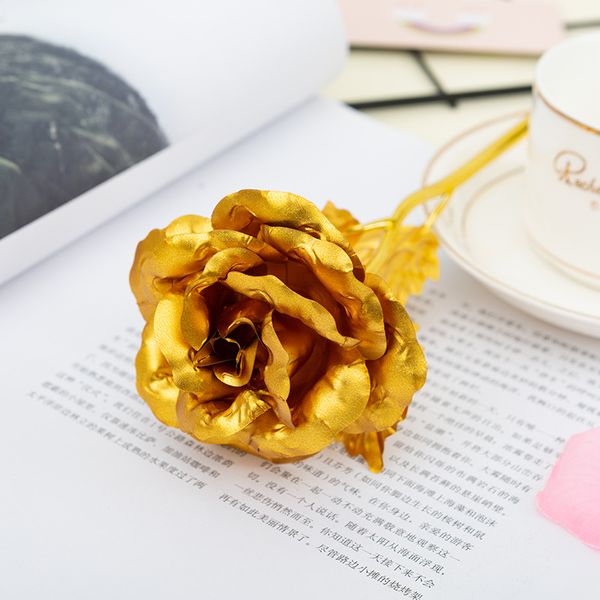 24k gold foil rose flower without box valentine's day lover gift birthday romantic golden rose home decor festive party supplies
24k gold foil rose flower without box valentine's day lover gift birthday romantic golden rose home decor festive party supplies