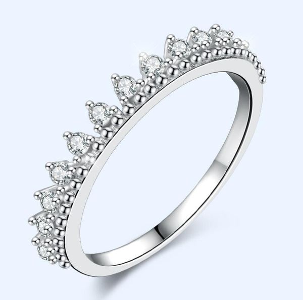 size 4-10 brand new crown ring fine jewelry real 925 sterling silver eternity party cz women wedding engagement band ring for lovers' g, Slivery;golden
size 4-10 brand new crown ring fine jewelry real 925 sterling silver eternity party cz women wedding engagement band ring for lovers' g, Slivery;golden