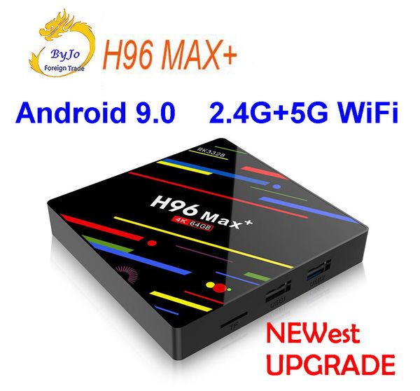 Новейшая H96 Max + Android TV Box Android 9.0 2.4G 5G WiFi 2G 16G Или 4G 32G Или 4G 64G Голосовое управление RK3328
Новейшая H96 Max + Android TV Box Android 9.0 2.4G 5G WiFi 2G 16G Или 4G 32G Или 4G 64G Голосовое управление RK3328