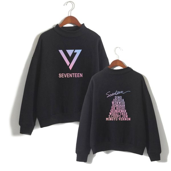 aikooki seventeen women hoodies sweatshirts kpop style letter printed kpop style casual hoodies turtlenecks, Black
aikooki seventeen women hoodies sweatshirts kpop style letter printed kpop style casual hoodies turtlenecks, Black