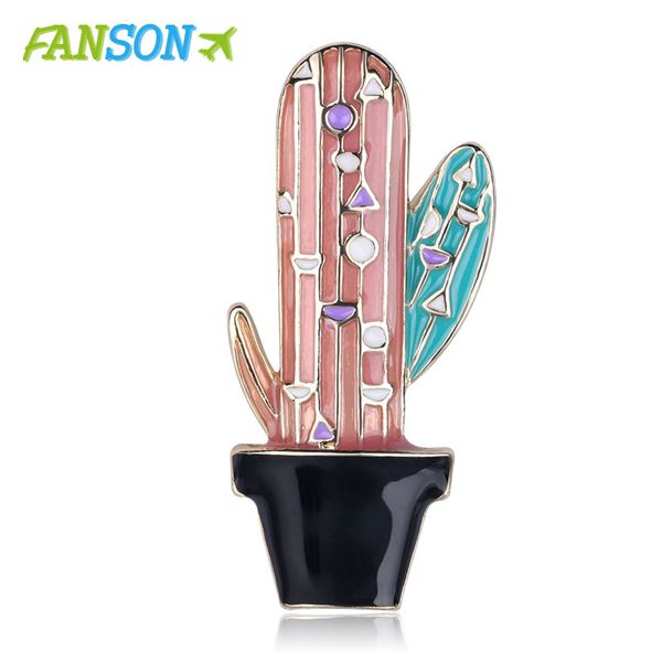 fanson green enamel cactus brooches for women alloy flower brooch pins gifts fashion, Gray
fanson green enamel cactus brooches for women alloy flower brooch pins gifts fashion, Gray