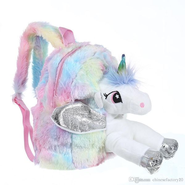 2 цвета unicorn рюкзаки детские девушка мультфильм 3d школа плюшевой сумка новых тинейджеры мода путешествие рюкзак
2 цвета unicorn рюкзаки детские девушка мультфильм 3d школа плюшевой сумка новых тинейджеры мода путешествие рюкзак