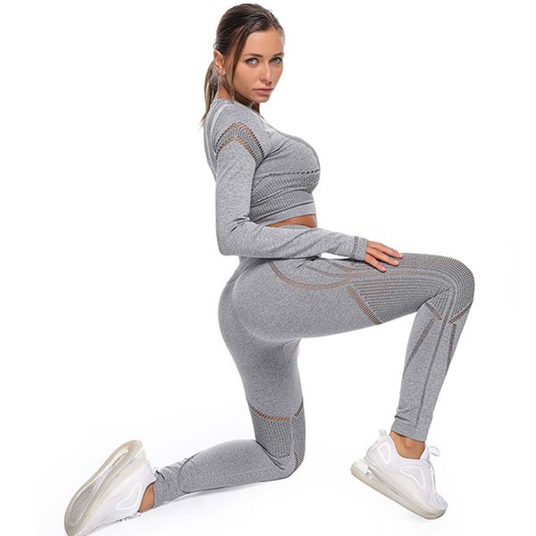 seamless yoga set 2020 women fitness clothing sportswear gym yoga long sleeve high waist running leggings workout pants
seamless yoga set 2020 women fitness clothing sportswear gym yoga long sleeve high waist running leggings workout pants