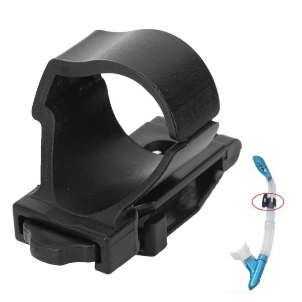 Air Tube Connector Sn-500 Durable Quick Release Type Universal Snorkeling Diving Air Tube Holder Snorkel Keeper Connector Buckle