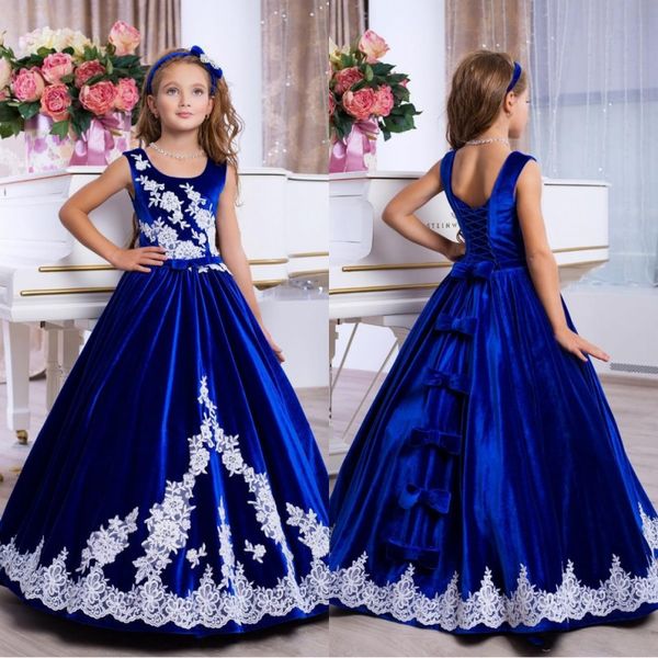 2020 classic mother daughter dresses lace appliques royal blue formal event dress lace up back beautiful flower girl gowns
2020 classic mother daughter dresses lace appliques royal blue formal event dress lace up back beautiful flower girl gowns
