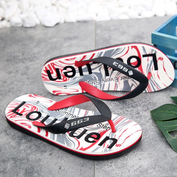 2019 summer men's slippers fashion man word drag seaside summer sandals trend mens non-slip bottom beach men's sandals, Black
2019 summer men's slippers fashion man word drag seaside summer sandals trend mens non-slip bottom beach men's sandals, Black