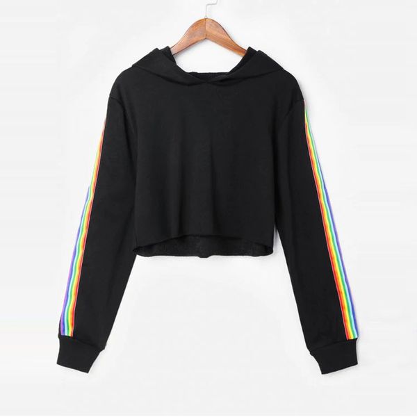 женская одежда женщина толстовка толстовки женщины hoodie радуга полосатый crop толстовка толстовки с длинными рукавами для женщин осень рег, Black
женская одежда женщина толстовка толстовки женщины hoodie радуга полосатый crop толстовка толстовки с длинными рукавами для женщин осень рег, Black