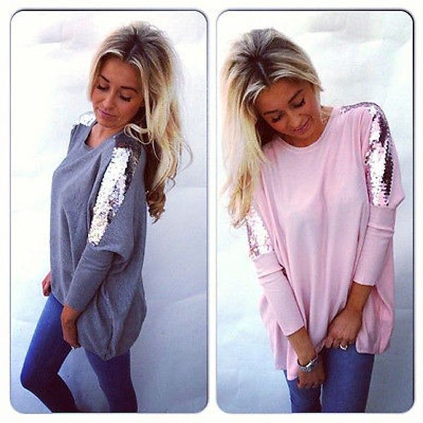 2018 new women ladies fashion t shirt casual long sleeve patchwork autumn loose t shirts plus size, White
2018 new women ladies fashion t shirt casual long sleeve patchwork autumn loose t shirts plus size, White