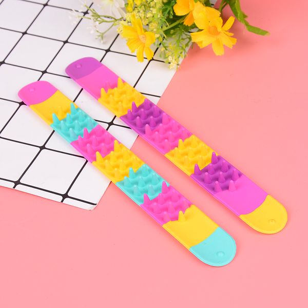 spiky slap bracelet silicone spike fidget bracelets office school classroom sensory classic toy antistress for children autism
spiky slap bracelet silicone spike fidget bracelets office school classroom sensory classic toy antistress for children autism