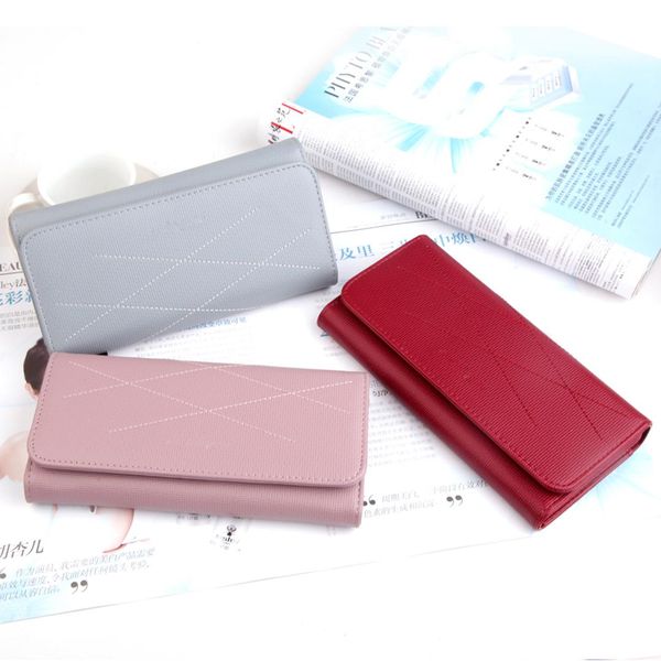 2019 women long pu leather wallet purse card and cash holder organizer small zipper fashion ladies wallet, Red;black
2019 women long pu leather wallet purse card and cash holder organizer small zipper fashion ladies wallet, Red;black