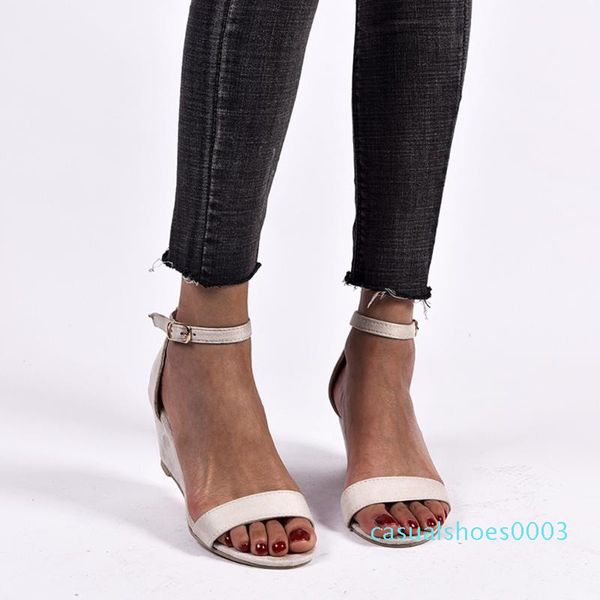 high heels sandals women summer women's fashion round toe sandals plus size casual shoes women party c03, Black
high heels sandals women summer women's fashion round toe sandals plus size casual shoes women party c03, Black