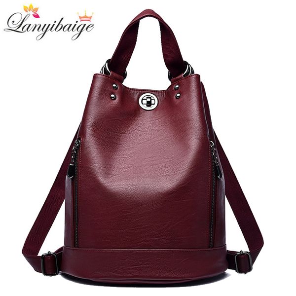 2019 winter women backpack designer leather backpack high capacity school bags for girls leisure lady shoulder bags
2019 winter women backpack designer leather backpack high capacity school bags for girls leisure lady shoulder bags