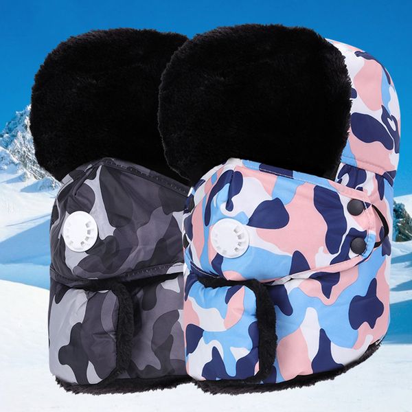camouflage bomber hat russia ushanka trapper cap male waterproof faux fur earflap winter hats with mask, Black;white
camouflage bomber hat russia ushanka trapper cap male waterproof faux fur earflap winter hats with mask, Black;white