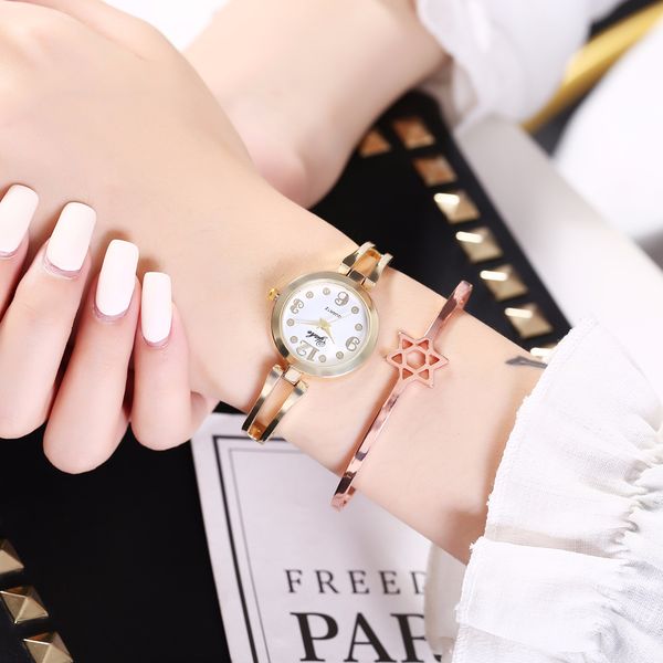 fashion women gold silver stainless steel bracelet watches luxury ladies quartz dress watches reloj mujer clock, Slivery;brown
fashion women gold silver stainless steel bracelet watches luxury ladies quartz dress watches reloj mujer clock, Slivery;brown