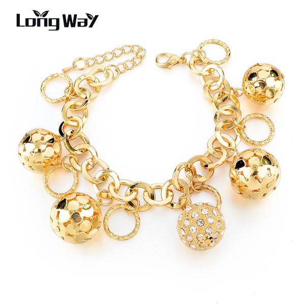 longway strand bracelet silver color gold color bracelets with hollow ball crystal for women bracelet accessories sbr160023103, Black
longway strand bracelet silver color gold color bracelets with hollow ball crystal for women bracelet accessories sbr160023103, Black