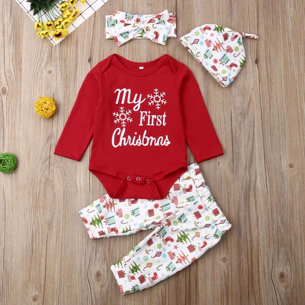 baby christmas clothes cotton long sleeve romper pants outfit hairband cap christmas xmas toddler girl winter clothes, White
baby christmas clothes cotton long sleeve romper pants outfit hairband cap christmas xmas toddler girl winter clothes, White