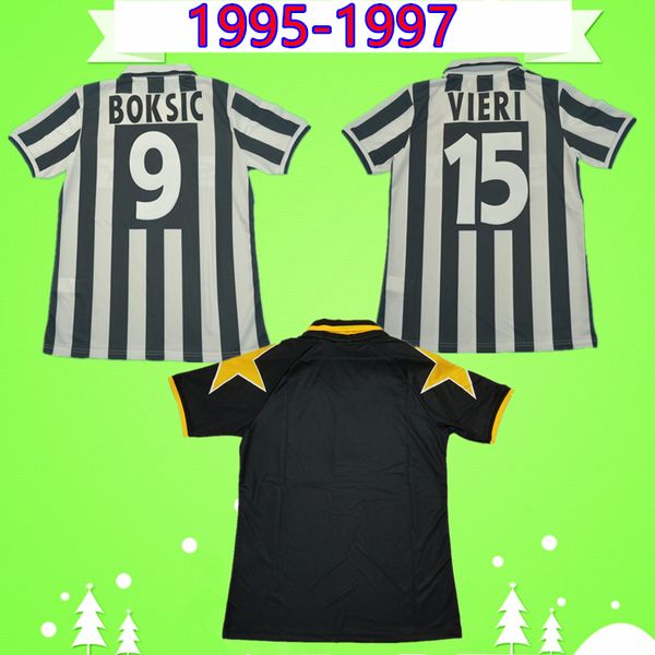 retro 1995 1996 1997 soccer jerseys home away black white 95 96 97 vintage classic football shirts zidane del piero maglia da calcio, Black;yellow
retro 1995 1996 1997 soccer jerseys home away black white 95 96 97 vintage classic football shirts zidane del piero maglia da calcio, Black;yellow