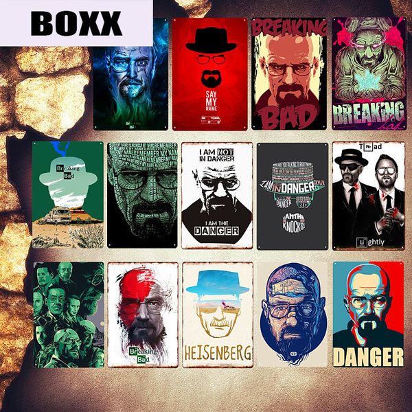 breaking bad retro metal tin sign casino pub club decorative plate movie plaque wall art sticker i am the danger poster mn110
breaking bad retro metal tin sign casino pub club decorative plate movie plaque wall art sticker i am the danger poster mn110