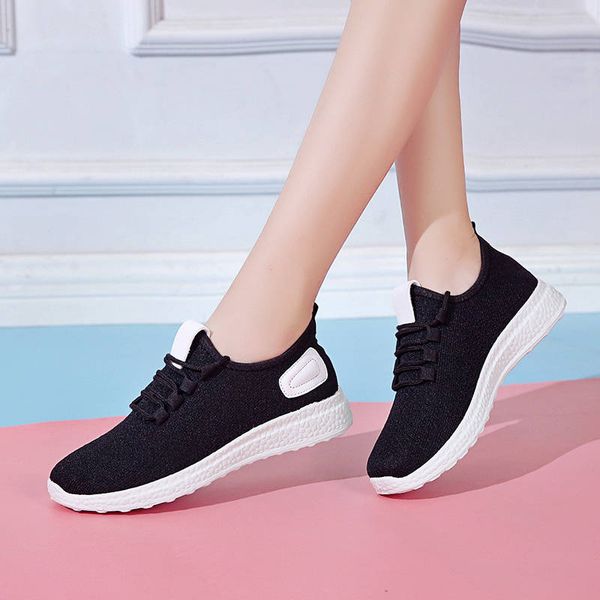 women shoes 2020 spring sneakers women casual breathable flat shoes woman fashion summer mesh womens ladies flats, Black
women shoes 2020 spring sneakers women casual breathable flat shoes woman fashion summer mesh womens ladies flats, Black