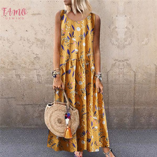 summer dress women plus size bohemian o neck floral print vintage sleeveless long maxi dress casual loose o neck dress, Black;gray
summer dress women plus size bohemian o neck floral print vintage sleeveless long maxi dress casual loose o neck dress, Black;gray