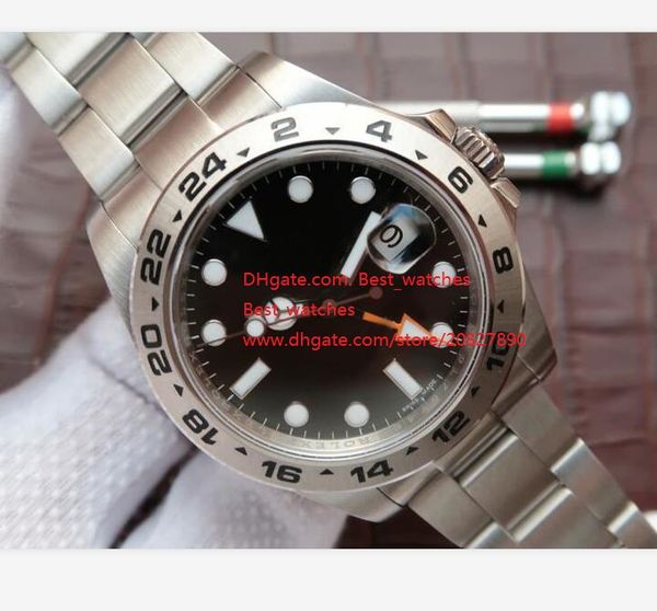 factory supplier sapphire ii 42mm gmt 216570 black dial stainless steel automatic mechanical mens men's watch watches, Slivery;brown
factory supplier sapphire ii 42mm gmt 216570 black dial stainless steel automatic mechanical mens men's watch watches, Slivery;brown