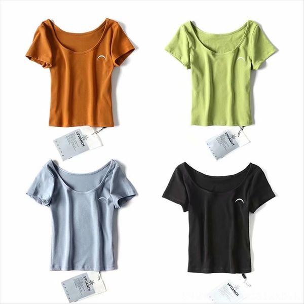 2019 women's casual round collar tight short sleeve 2019 women's casual round collar tight short sleeve t-shirt embroidery embroid, White
2019 women's casual round collar tight short sleeve 2019 women's casual round collar tight short sleeve t-shirt embroidery embroid, White